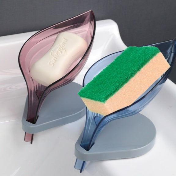 Soap Holder Sink Sponge Drain Box Cup