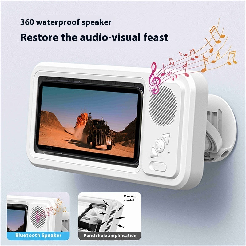 Bathroom Speaker Mobile Phone Box